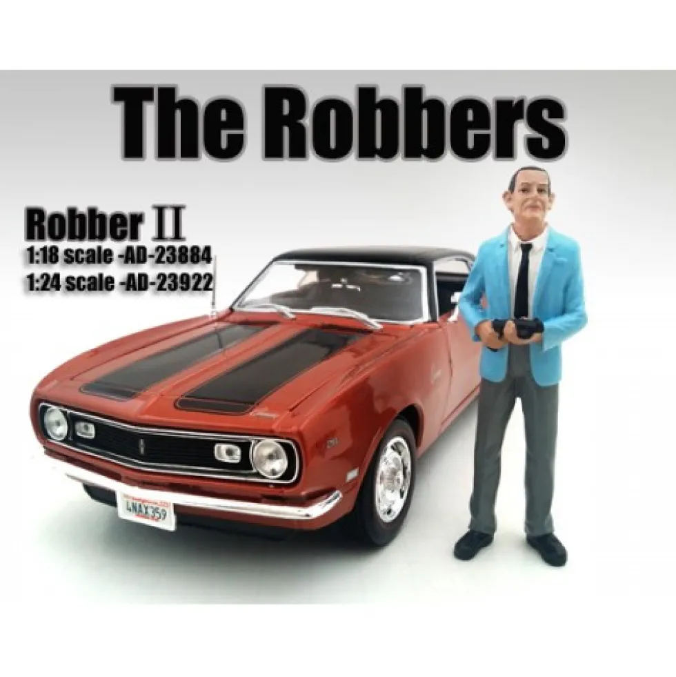 The Robbers Robber II Figure For 1:24 Scale Models American Diorama 23922