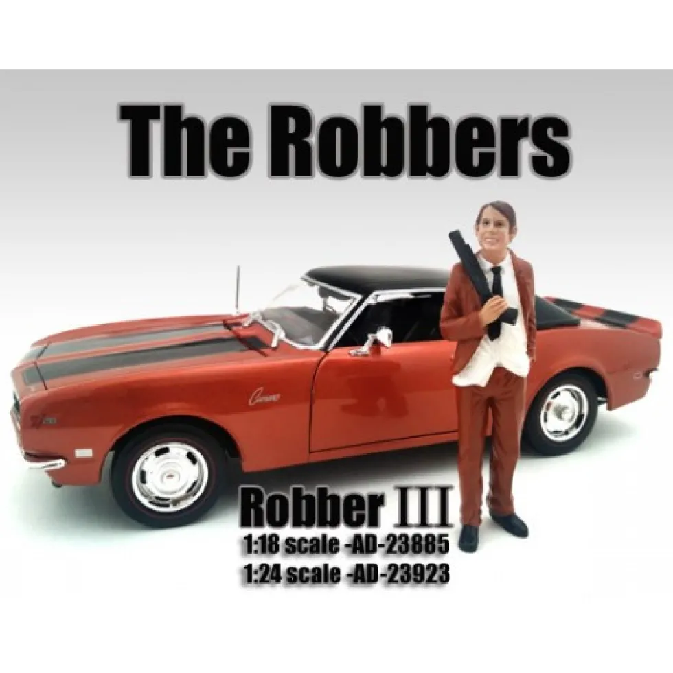 The Robbers Robber III Figure For 1:18 Scale Models American Diorama 23885