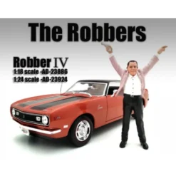 The Robbers Robber IV Figure For 1:24 Scale Models American Diorama 23924