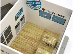 The UPS Store Diorama Mechanic s Corner for 1/64 Scale Models Greenlight 51491