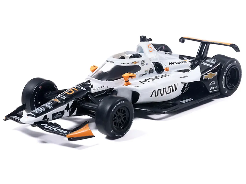 109th Indianapolis 500 (2025) Podium Set of 3 IndyCars 1/64 Diecast Model Cars by IXO Models