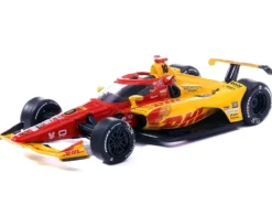 109th Indianapolis 500 (2025) Podium Set of 3 IndyCars 1/64 Diecast Model Cars by IXO Models