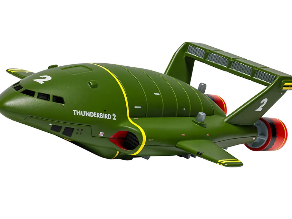 Thunderbird 2 Aircraft and Thunderbird 4 Submarine "Thunderbirds" (1965-1966) TV Series "F.A.B. Collection" Diecast Model Car by Corgi