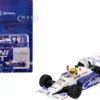 Toleman TG184 #19 Ayrton Senna 2nd Place Formula One F1 "Monaco GP" (1984) with Driver Figure Limited Edition 1/64 Diecast Model Car by Mini GT