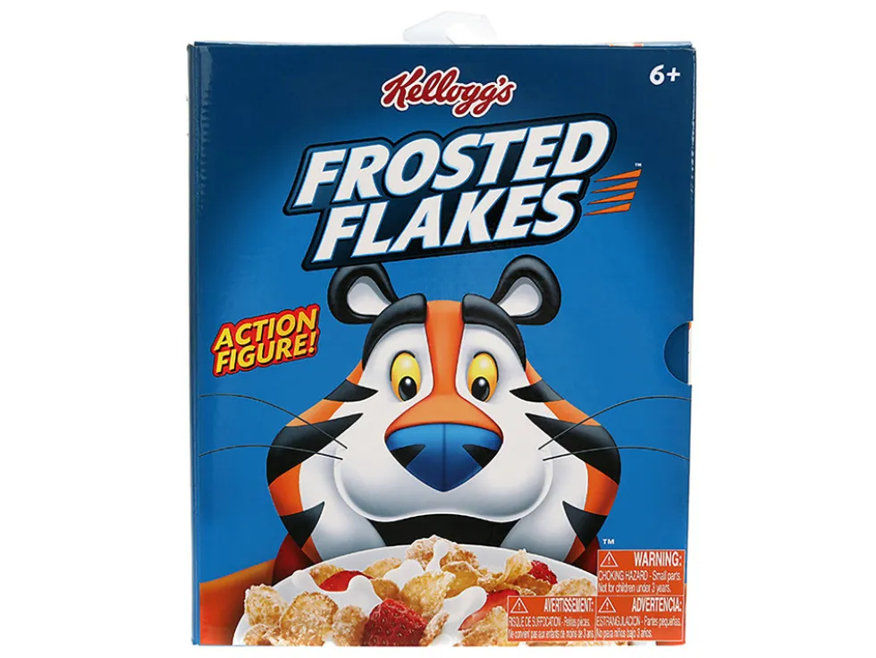 Tony the Tiger 6.75" Moveable Figure with Alternate Hands and Accessories "Kellogg's Frosted Flakes" Model by Jada