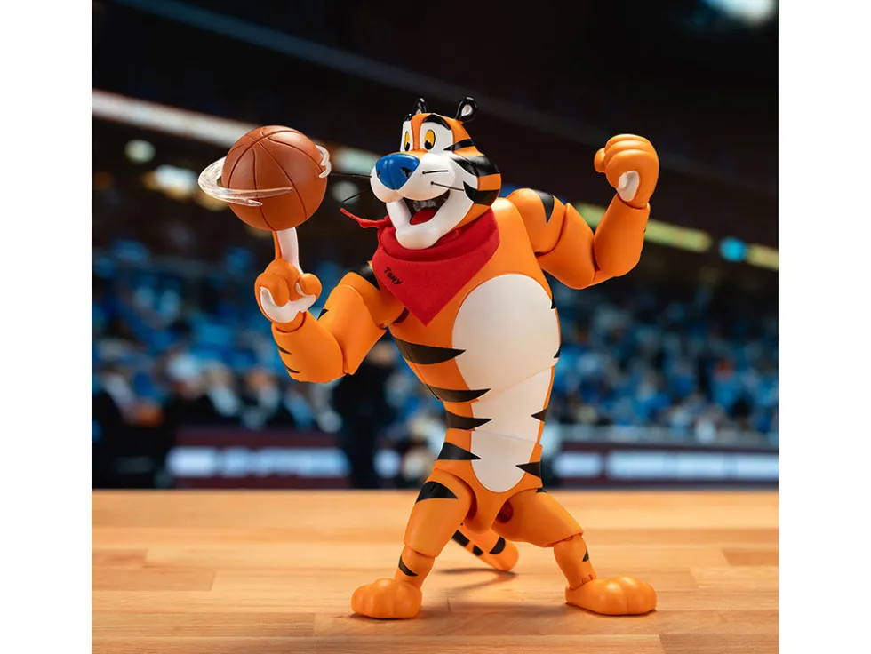 Tony the Tiger 6.75" Moveable Figure with Alternate Hands and Accessories "Kellogg's Frosted Flakes" Model by Jada