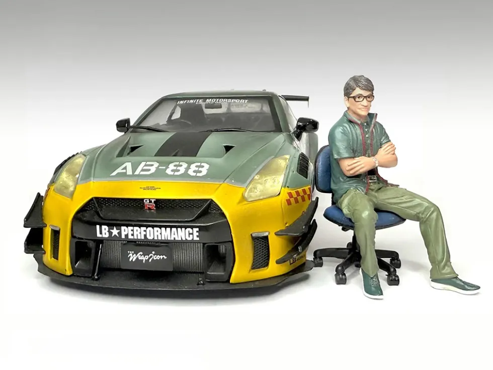 Top Tuners 5 piece Figure Set "Premium" Series for 1/24 Scale Models by American Diorama