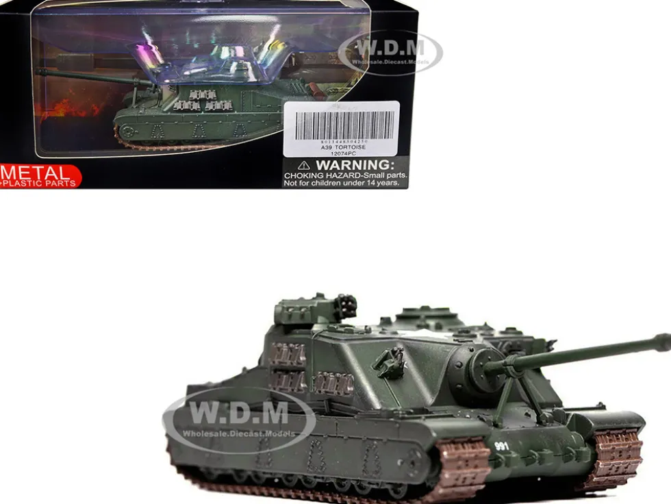 Tortoise A39 Heavy Assault Tank British Army 1/72 Diecast Model Panzerkampf 12074PC