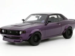 2015 Toyota Celica (RA24) Restomod Midnight Purple Metallic Limited Edition to 2000 pieces Worldwide 1/18 Model Car by Otto Mobile