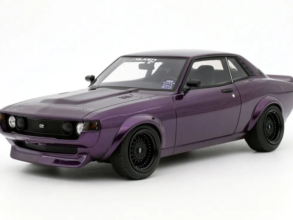 2015 Toyota Celica (RA24) Restomod Midnight Purple Metallic Limited Edition to 2000 pieces Worldwide 1/18 Model Car by Otto Mobile