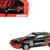 1984 Toyota Celica Supra #37 "ADVAN" Black and Red 1/64 Diecast Model Car by Paragon Models
