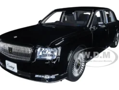 Toyota Century Curtains RHD Right Hand Drive Black Special Edition 1/18 Model Car Autoart 78765