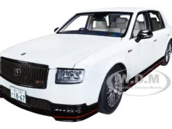 Toyota Century GRMN RHD Right Hand Drive Pearl White 1/18 Model Car Autoart 78764