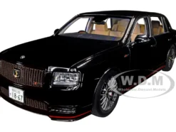 Toyota Century GRMN RHD Right Hand Drive Black 1/18 Model Car Autoart 78763