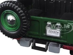 Toyota FJ40 FJ 40 Green 1/24 Diecast Model Car Motormax 79323