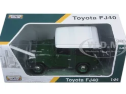 Toyota FJ40 FJ 40 Green 1/24 Diecast Model Car Motormax 79323