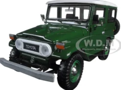 Toyota FJ40 FJ 40 Green 1/24 Diecast Model Car Motormax 79323