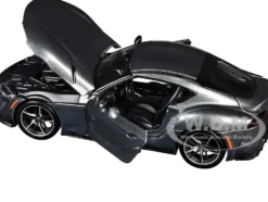 Toyota GR Supra Gray Metallic "Special Edition" Series 1/24 Diecast Model Car by Maisto