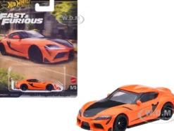 2021 Toyota GR Supra Orange and Black