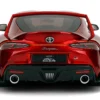 Toyota GR Supra Red Metallic "Pink Slips" Series 1/18 Diecast Model Car by Jada