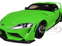 2023 Toyota GR Supra "StreetFighter" Green 1/18 Diecast Model Car by Solido