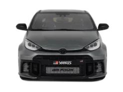 2024 Toyota GR Yaris Precious Metal Gray Metallic Limited Edition to 999 pieces Worldwide 1/18 Model Car by Otto Mobile