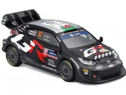 Toyota GR Yaris Rally1 Hybrid #33 Elfyn Evans - Scott Martin "Toyota Gazoo Racing WRT" "World Rally Championship" (2024) "Race" Series 1/43 Diecast Model Car by Bburago