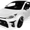 2021 Toyota GR Yaris White with Carbon Top "Special Edition" Series 1/24 Diecast Model Car by Maisto