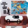 1967 Toyota 2000 GT Convertible RHD Right Hand Drive White 007 James Bond You Only Live Twice 1967 Movie Collectible Tin Display Silver Screen Machines Series 1/64 Diecast Model Car Johnny Lightning JLDR017-JLSP305