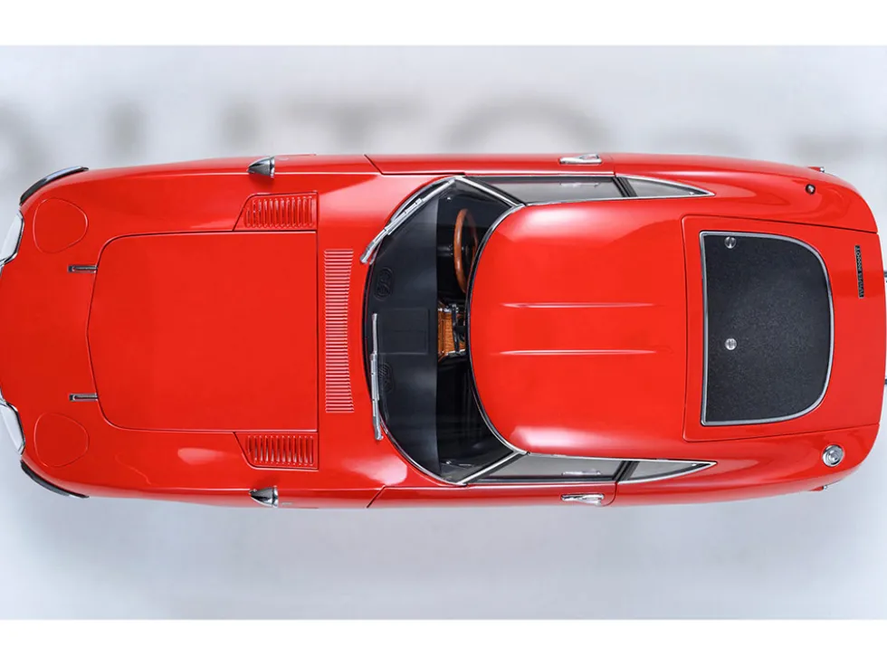 1967 Toyota 2000GT RHD (Right Hand Drive) Red 1/18 Model Car by Autoart
