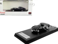 Toyota 2000GT RHD Right Hand Drive 1/64 Diecast Model Car LCD Models LCD64029BL
