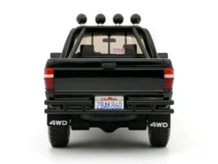 1985 Toyota Hilux SR5 Pickup Truck Black Limited Edition to 3000 pieces Worldwide 1/18 Model Car by Otto Mobile