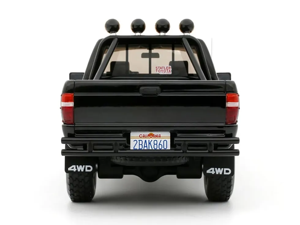 1985 Toyota Hilux SR5 Pickup Truck Black Limited Edition to 3000 pieces Worldwide 1/18 Model Car by Otto Mobile