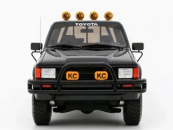 1985 Toyota Hilux SR5 Pickup Truck Black Limited Edition to 3000 pieces Worldwide 1/18 Model Car by Otto Mobile