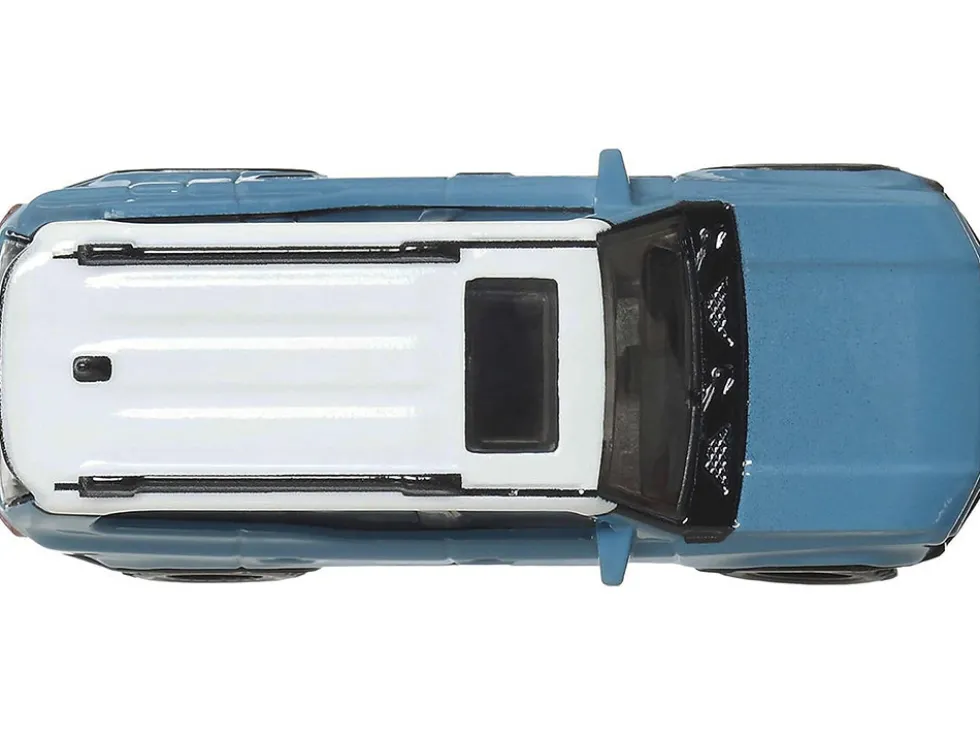 2024 Toyota Land Cruiser Blue with White Top "HW Off Road" Series Diecast Model Car by Hot Wheels