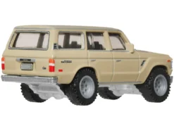 Toyota Land Cruiser FJ60 Tan "Hobbs & Shaw" (2019) Movie "Fast & Furious" Series Diecast Model Car by Hot Wheels