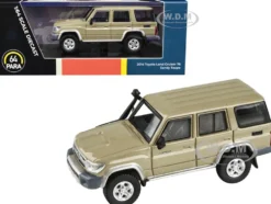 2014 Toyota Land Cruiser 76 Sandy Taupe Tan 1/64 Diecast Model Car Paragon Models PA-55316