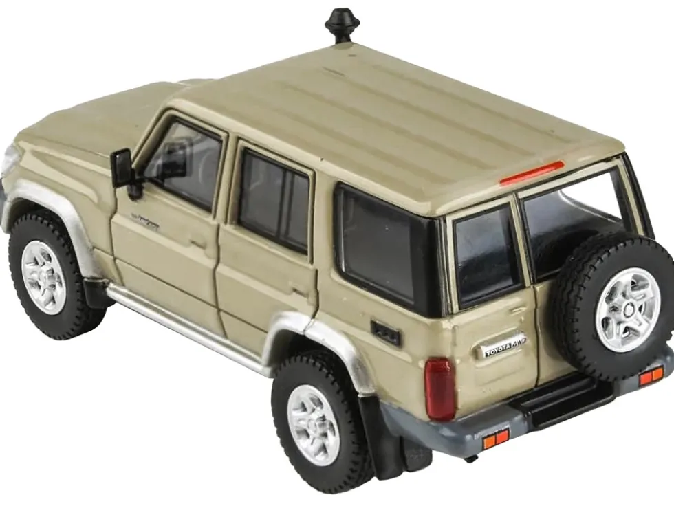 2014 Toyota Land Cruiser 76 Sandy Taupe Tan 1/64 Diecast Model Car Paragon Models PA-55316