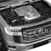 Toyota Land Cruiser Silver Metallic with Sun Roof 1/24 Diecast Model Car H08222-SIL
