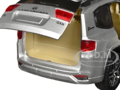 Toyota Land Cruiser Silver Metallic with Sun Roof 1/24 Diecast Model Car H08222-SIL