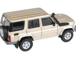 2014 Toyota Land Cruiser 76 Vintage Gold Metallic 1/64 Diecast Model Car Paragon Models PA-55314