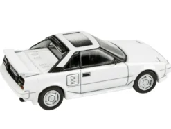 1985 Toyota MR2 MK1 Super White with Sunroof 1/64 Diecast Model Car Paragon Models PA-55362
