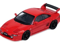 Toyota MR2 (SW20) RHD (Right Hand Drive) Red 1/64 Diecast Model Car by Inno Models