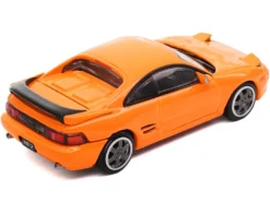 Toyota MR2 W20 RHD (Right Hand Drive) Orange 1/64 Diecast Model Car by Die Cast Team