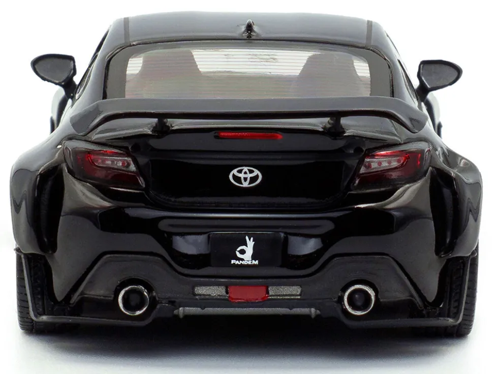 2022 Toyota Pandem GR86 Black 1/43 Diecast Model Car by Solido
