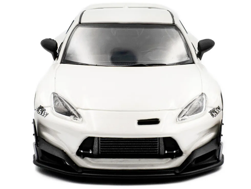 2022 Toyota Pandem GR86 White Metallic 1/43 Diecast Model Car by Solido