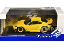 2022 Toyota Pandem GR86 Yellow 1/43 Diecast Model Car by Solido