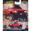 1987 Toyota Pickup Truck Red with Stripes "HW Off Road" Series Diecast Model Car by Hot Wheels