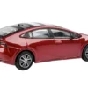 2023 Toyota Prius Supersonic Red Metallic with Black Top and Sun Roof and Sun Roof 1/64 Diecast Model Car by Paragon Models