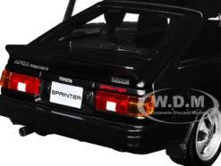 Toyota Sprinter Trueno AE86 RHD (Right Hand Drive) Matt Black "Special Edition" Series 1/24 Diecast Model Car by Maisto